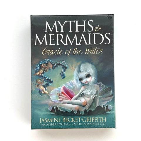 Myths and Mermaids Oracle of the Water Deck by Amber Logan, Kachina Mickeletto & Jasmine Becket-Griffith