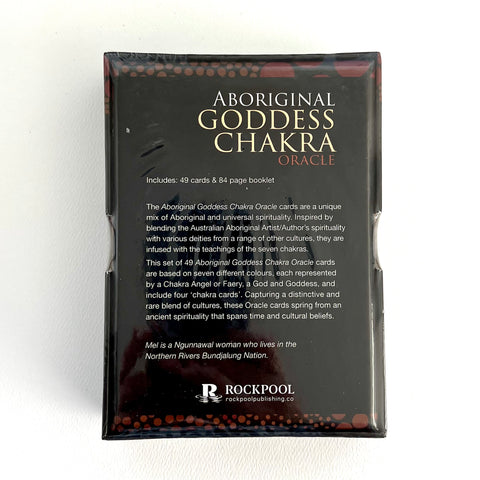 Aboriginal Goddess Chakra Oracle Cards by Mel Brown
