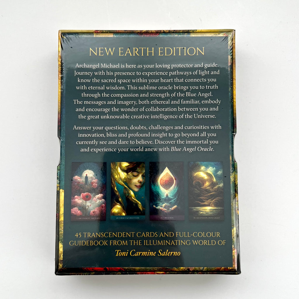 Blue Angel Oracle Card Example Blue Angel Oracle Cards New Earth Edition by Toni Carmine Salerno ...