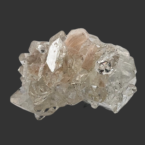 Apophyllite and stilbite