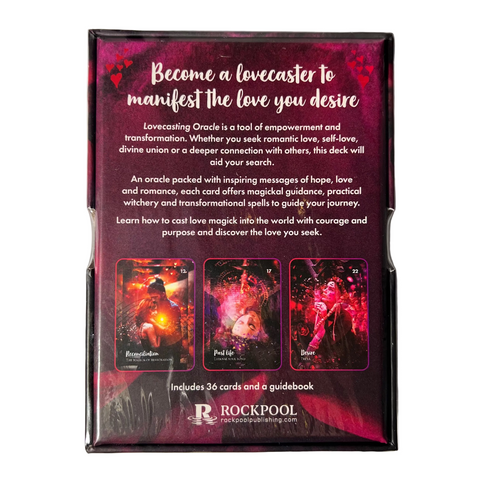 LOVECASTING ORACLE CARDS BY FLAVIA KATE PETERS, BARBARA MEIKLEJOHN - FREE
