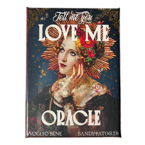 TELL ME YOU LOVE ME ORACLE CARDS BY VOGLIO BENE, SANDY ATOO