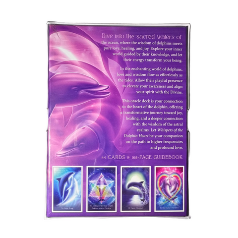 WHISPERS OF THE DOLPHIN ORACLE CARDS HEART BY ANGELA HARTFIELD
