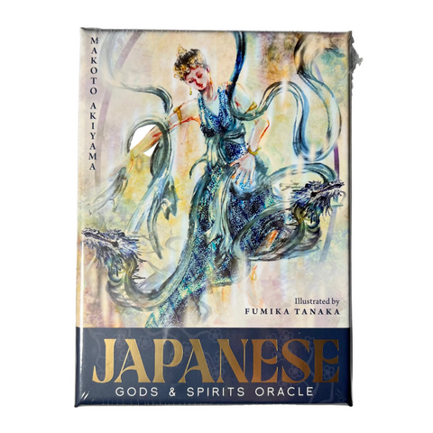 JAPANESE GODS & SPIRTS ORACLE CARDS BY MAKOTO AKIYAMA, FUMIKA TANAKA