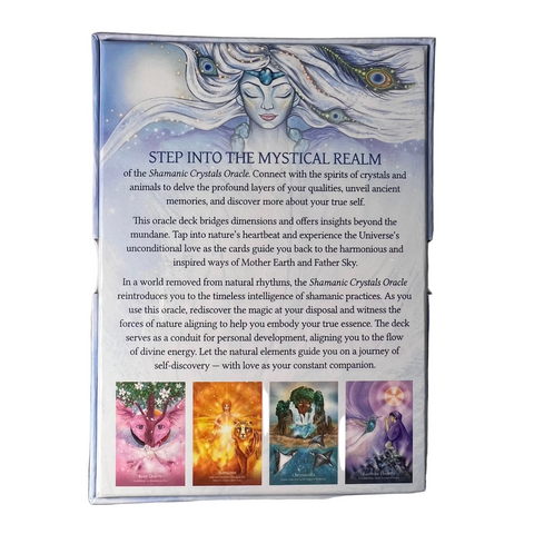 SHAMANIC CRYSTALS ORACLE CARDS BY BARBARA MARCHI
