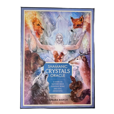 SHAMANIC CRYSTALS ORACLE CARDS BY BARBARA MARCHI