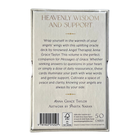 MESSAGES OF ANGELS ORACLE CARDS BY ANNA GRACE TAYLOR