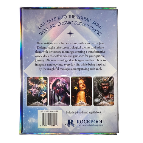 COSMIC ZODIAC ORACLE CARDS BY JENA DEILAGROTTAGLIA