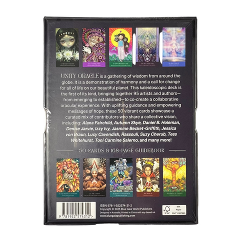 UNITY ORACLE CARDS BY A WORLDWIDE COLLABORATION OF WISDOM