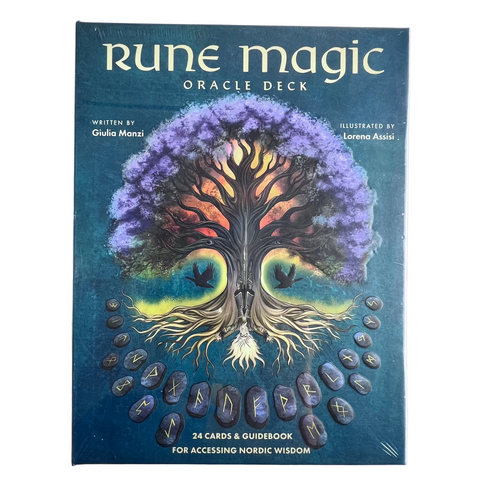 RUNE MAGIC ORACLE CARDS BY  GIULIA MANZI,LORENA ASSISI