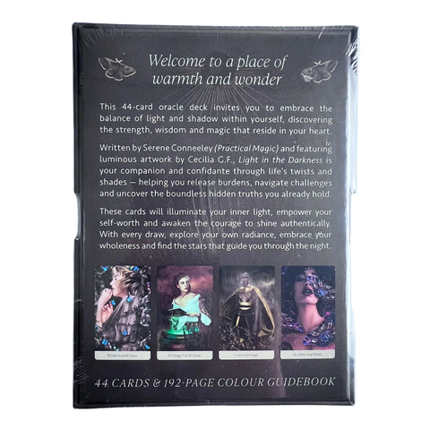 LIGHT IN THE DARKNESS ORACLE CARDS BY SERENE CONNEELEY, CECILIA G.F.