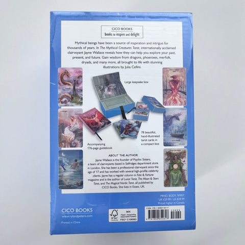 THE MYTHICAL CREATURES TAROT CARDS BY JAYNE WALLACE, JULIA CELLINI