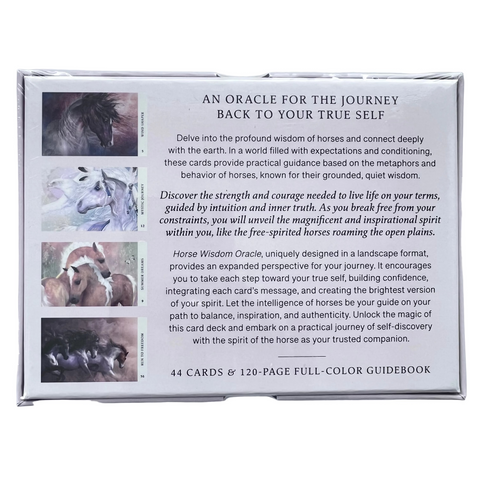 HORSE WISDOM ORACLE CARDS BY KATHY PIKE,LAURIE PRINDLE