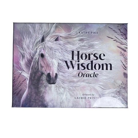 HORSE WISDOM ORACLE CARDS BY KATHY PIKE,LAURIE PRINDLE