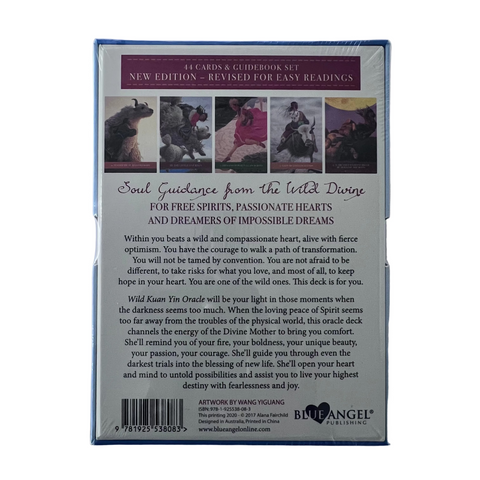 WILD KUAN YIN ORACLE CARDS BY ALAN FAIRCHILD