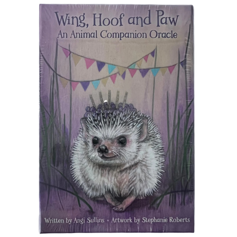 WING, HOOF AND PAW ORACLE CARDS BY ANGI SULLINS, STEPHANIE ROBERTS