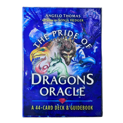 THE PRIDE OF DRAGONS ORACLE CARDS BY ANGELO THOMAS, SONJA HEDGER