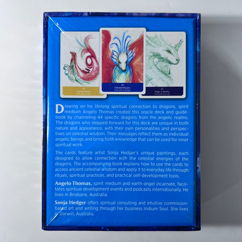 THE PRIDE OF DRAGONS ORACLE CARDS BY ANGELO THOMAS, SONJA HEDGER