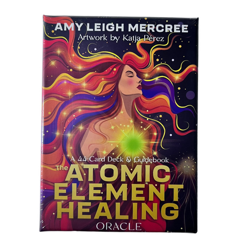 ATOMIC ELEMENT HEALING ORACLE CARDS BY AMY LEIIGH MERCREE, KATJA PEREZ