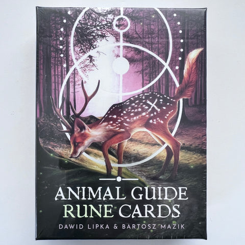 ANIMAL GUIDE RUNE ORACLE CARDS BY DAWID LIPKA, BARTOSZ MAZIK