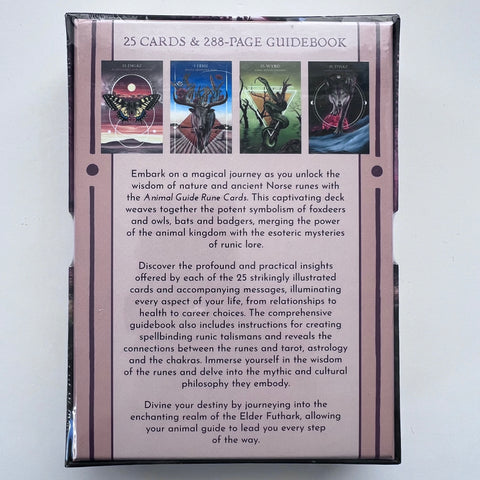ANIMAL GUIDE RUNE ORACLE CARDS BY DAWID LIPKA, BARTOSZ MAZIK
