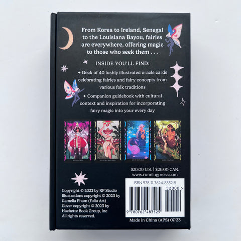 FAIRIES ORACLE CARDS BY HACHETTE, CAMELIA PHAM