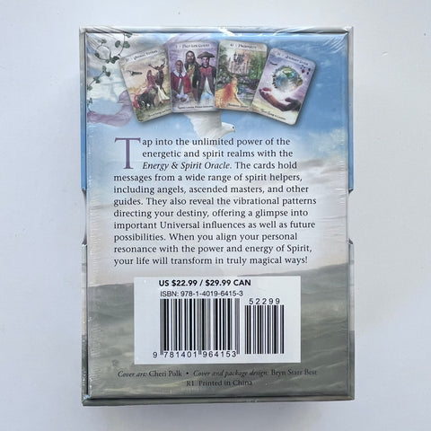 ENERGY & SPIRIT ORACLE CARDS BY SANDRA ANNE TAYLOR