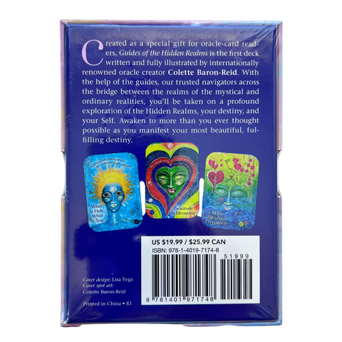 GUIDES OF THE HIDDEN REALMS ORACLE CARDS BY COETTE BARON-REID
