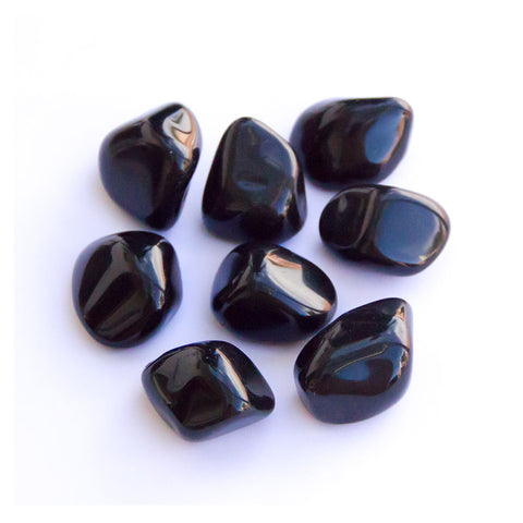 Obsidian Black Tumbled Crystal