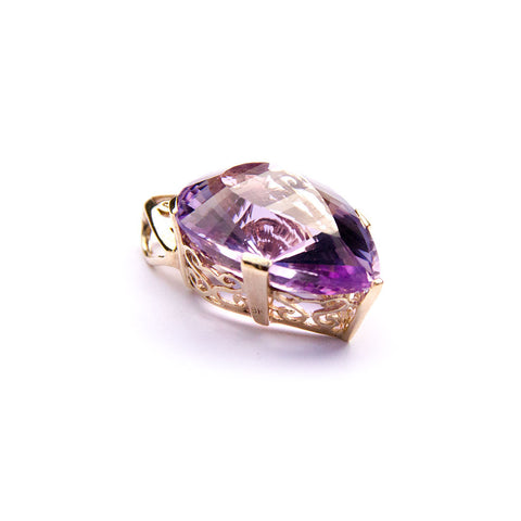 Amethyst in 9ct Gold