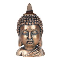 Bronze Buddha Backflow Incense Burner