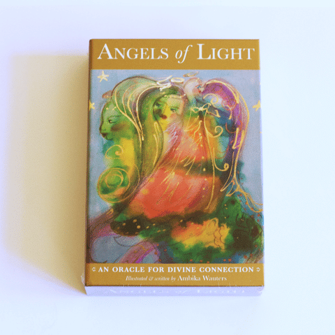 Angels of Light: An Oracle for Divine Connection by Amibika Wauters