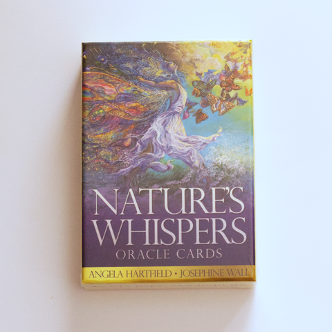 Nature's Whispers Oracle Cards by Angela Hartfield