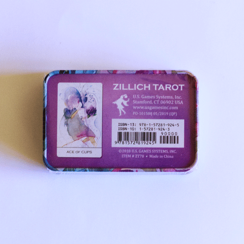Zillich Tarot in a Tin by Johan von Kirschner & Christine Zillich