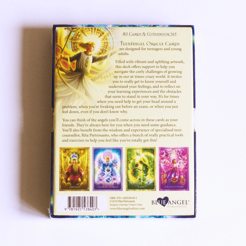 TeenAngel Oracle Cards by Rita Pietrosanto & Miki Okuda