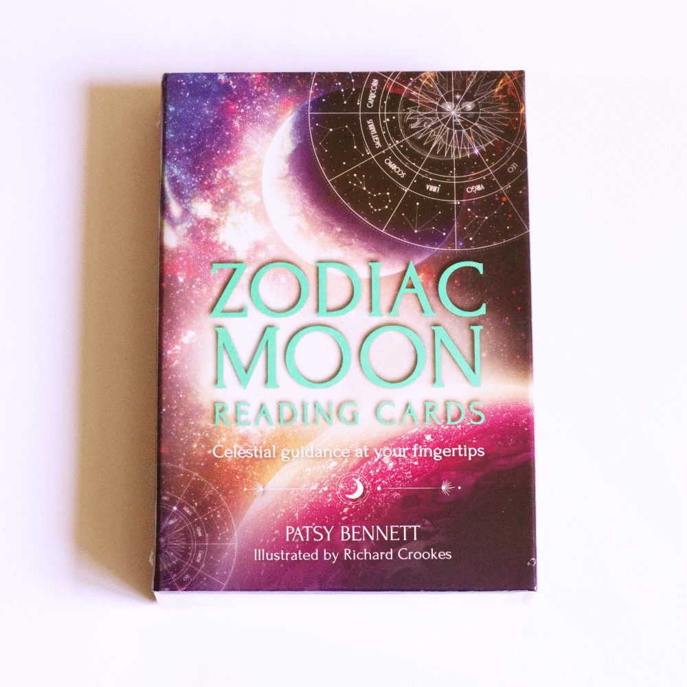 Zodiac Moon Reading Cards by Patsy Bennett - Crystal Impressions