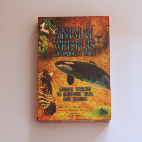 Animal Whispers Empowerment Cards by Madeleine Walker & Richard Crookes
