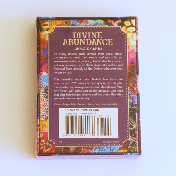 Divine Abundance Oracle Cards by Tosha Silver - Crystal Impressions