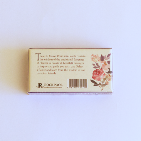 Flower Petals Mini Affirmation Cards by Cheralyn Darcey