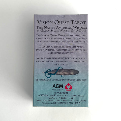 Vision Quest Tarot by Gayan Sylvie Winter & Jo Dose
