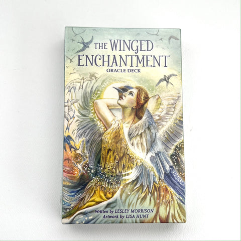 Winged Enchantment Oracle Deck by Lesley Morrison (Author) & Lisa Hunt (Art)