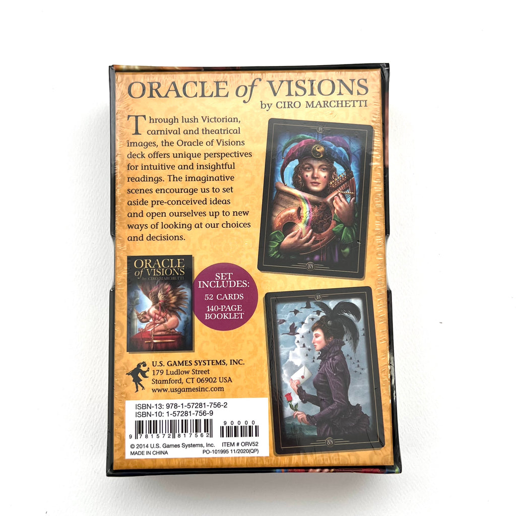 Oracle of Visions Deck by Ciro Marchetti Crystal Impressions