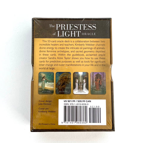 Priestess of Light Oracle Cards by Sandra Anne Taylor (Auth) &  Kimberly Webber (Art)