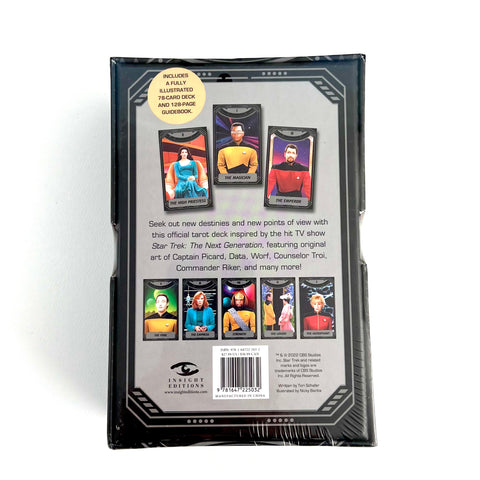 Star Trek The Next Generation Tarot Deck and Guidebook by Tori Schafer & Nicky Barkla