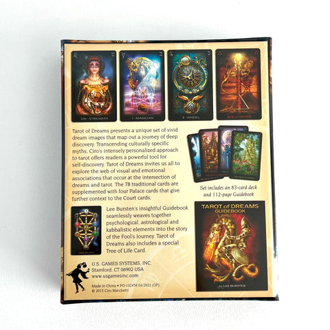 Tarot of Dreams Deck Book Set by Ciro Marchetti Lee Bursten